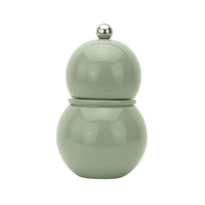 Small Bobbin Salt & Pepper Mill Sage