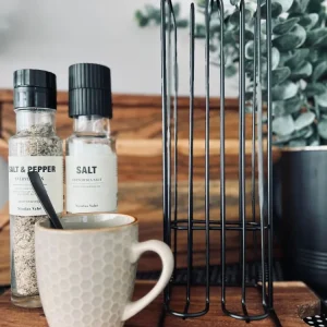 Stativ til kaffekapsler - Sort metal