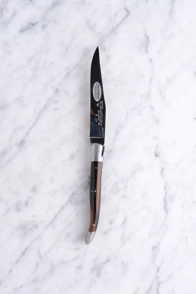 Steakkniv - Makassar Ibenholt