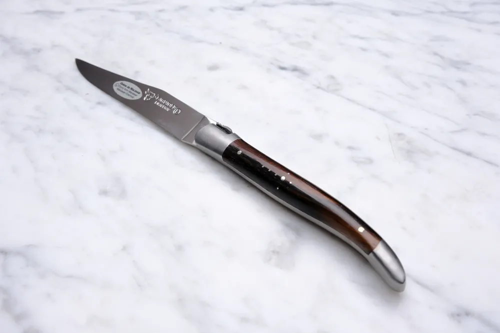 Steakkniv - Makassar Ibenholt