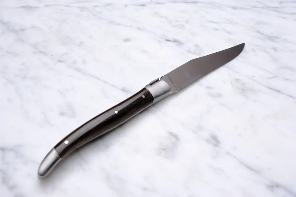 Steakkniv - Makassar Ibenholt