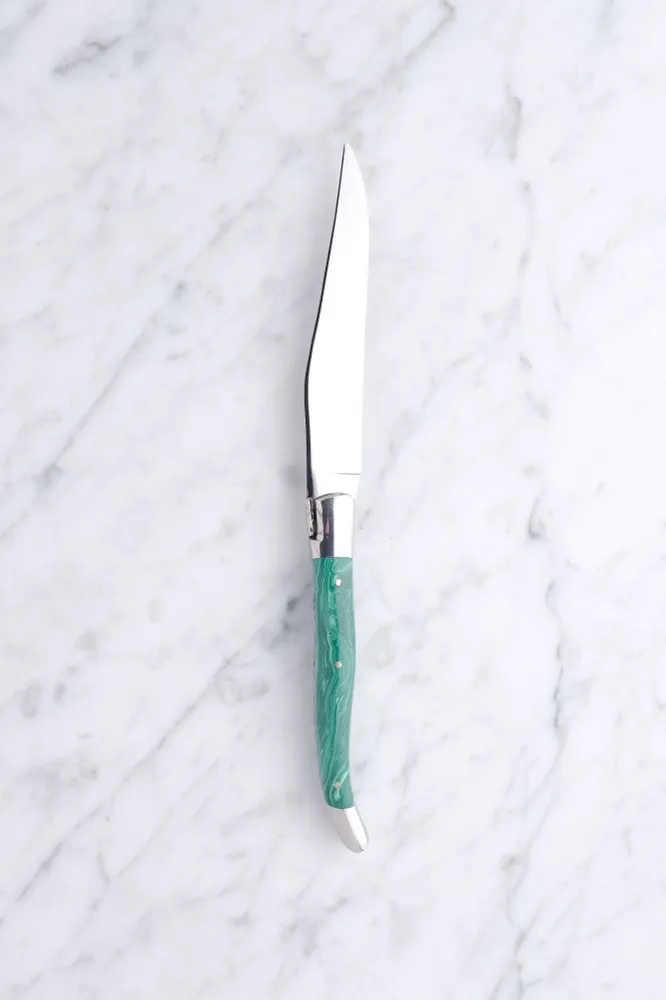Steakkniv - Malachite