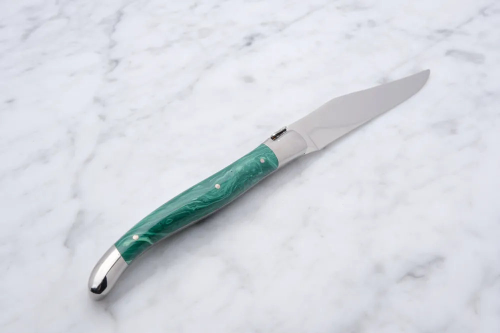Steakkniv - Malachite