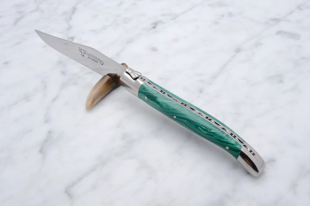 Steakkniv - Malachite