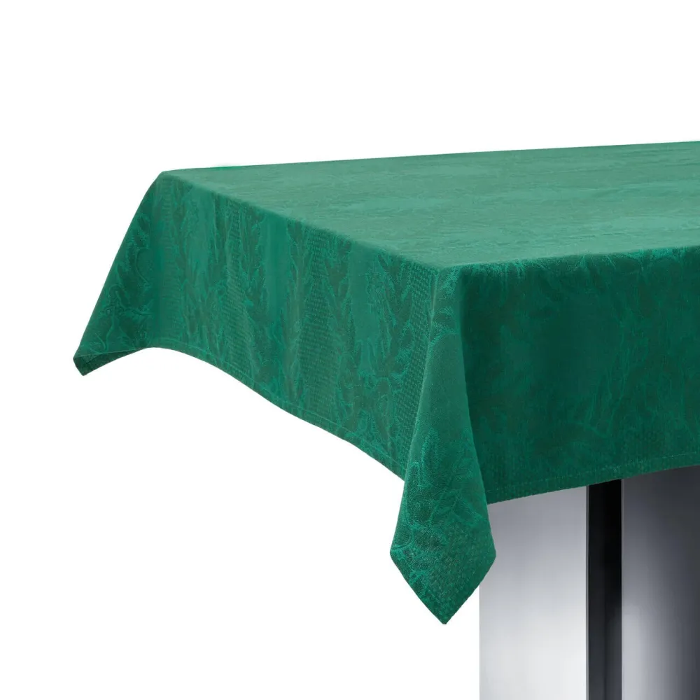 Stjerne Riflet dug, grøn - 140x320 cm