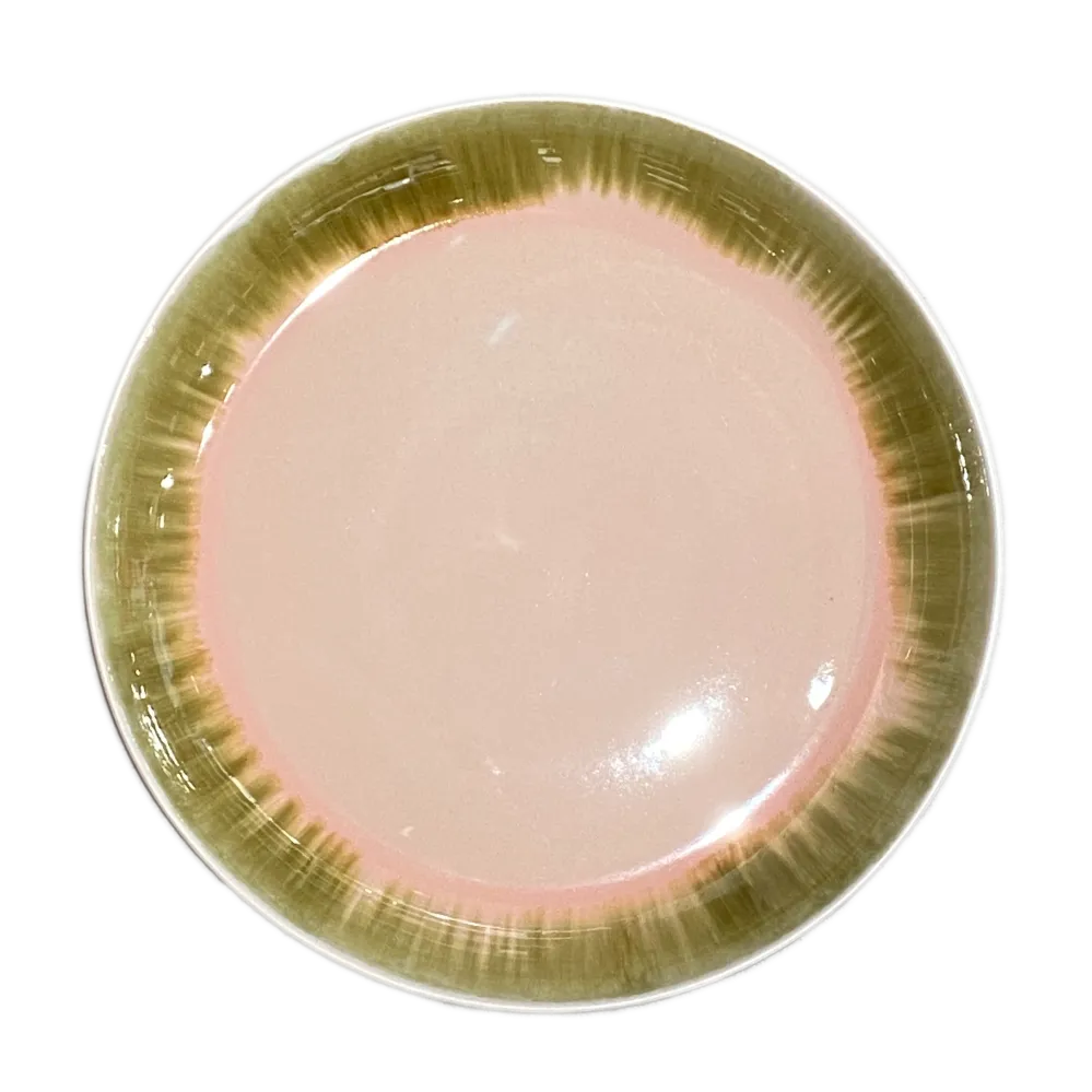 4 stk. ASTA Middagstallerkener i Rosa m. Løbeglasur (Ø26cm)