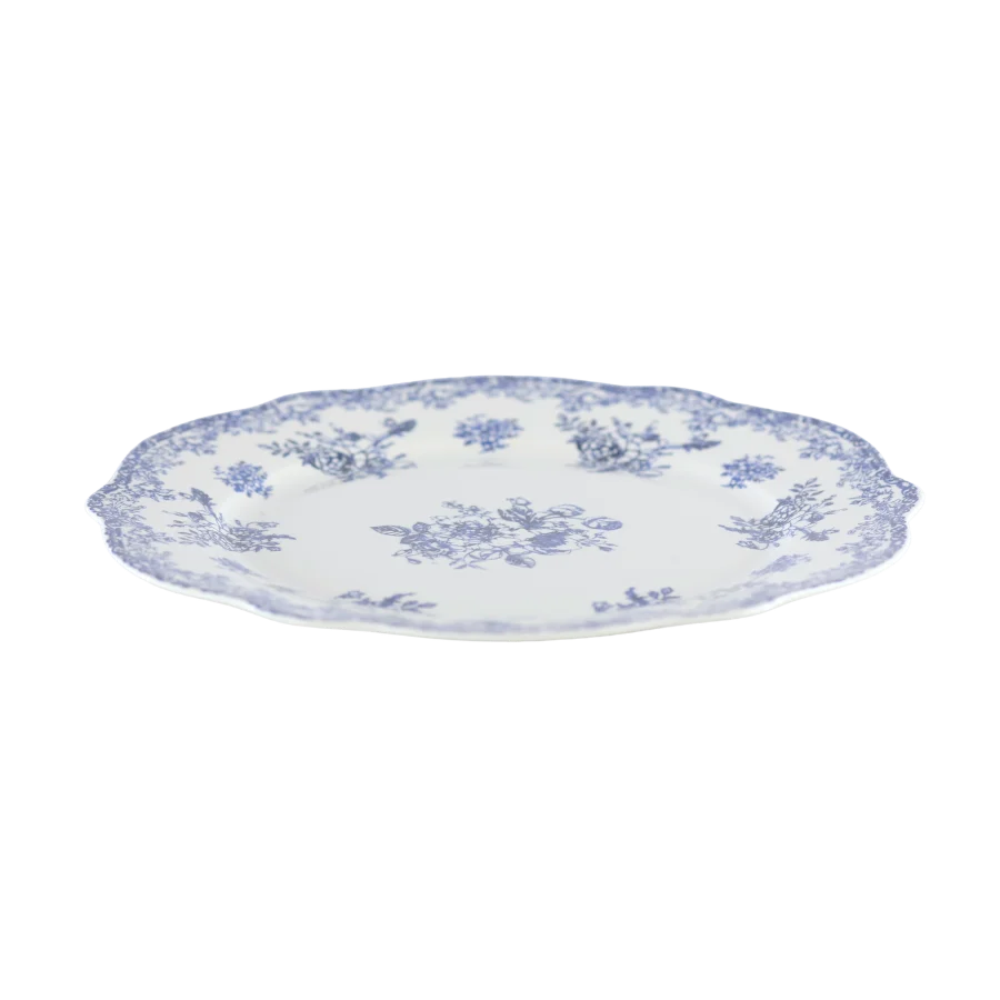 6 stk. Middagstallerkener DINNA i Blå (Ø27x2,2 cm)