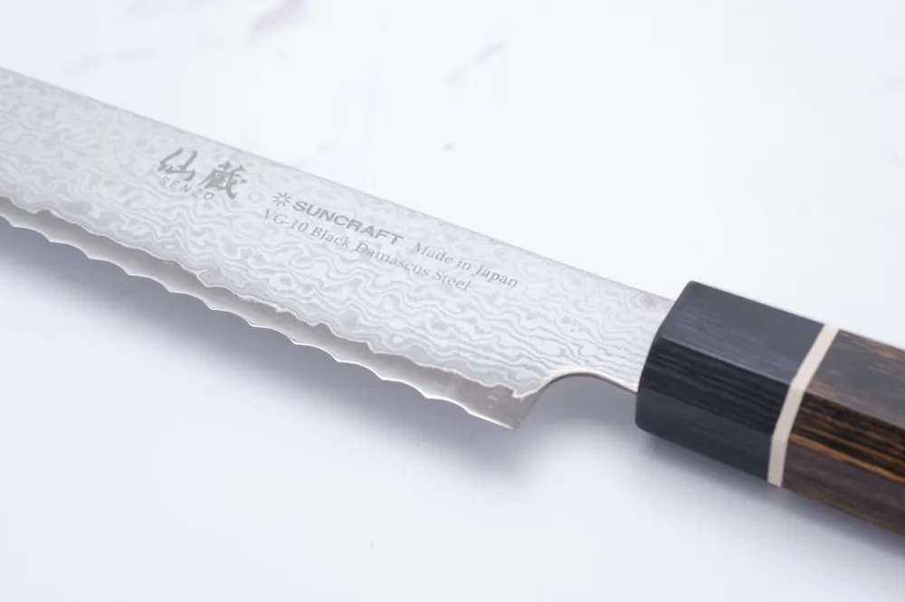 Suncraft Black - 220 mm Brødkniv
