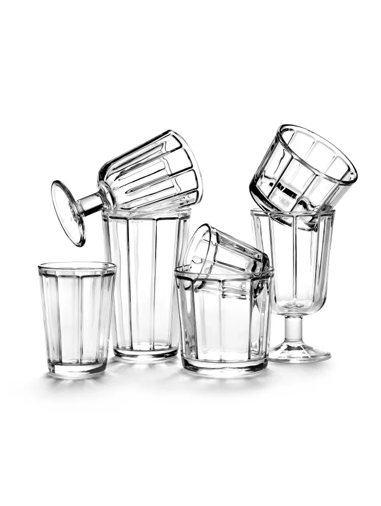 Surface glas - H: 6,7 cm