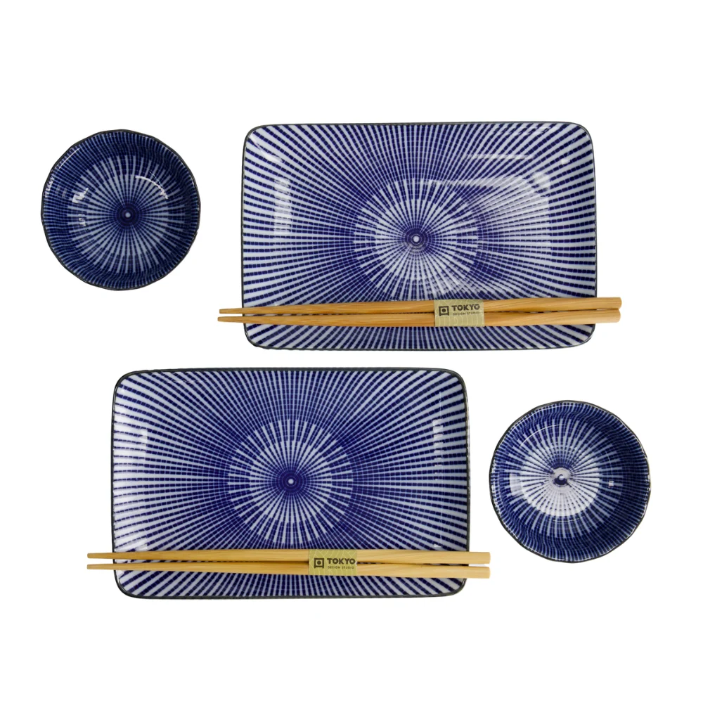 Sushi sæt, Kotobuki - 6 dele