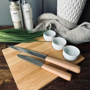 Sushi / tapas sæt m. Skåle og skærebræt