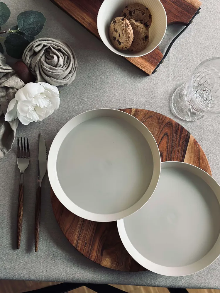 Tallerken Norma 20cm - Beige 2stk.