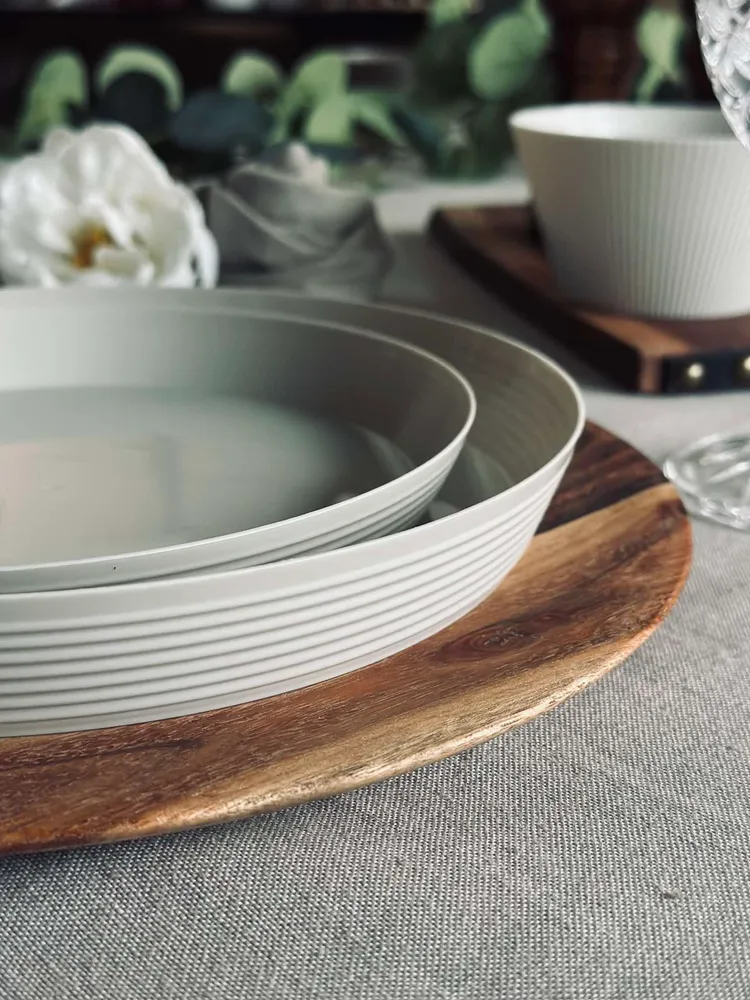 Tallerken Norma 20cm - Beige 2stk.