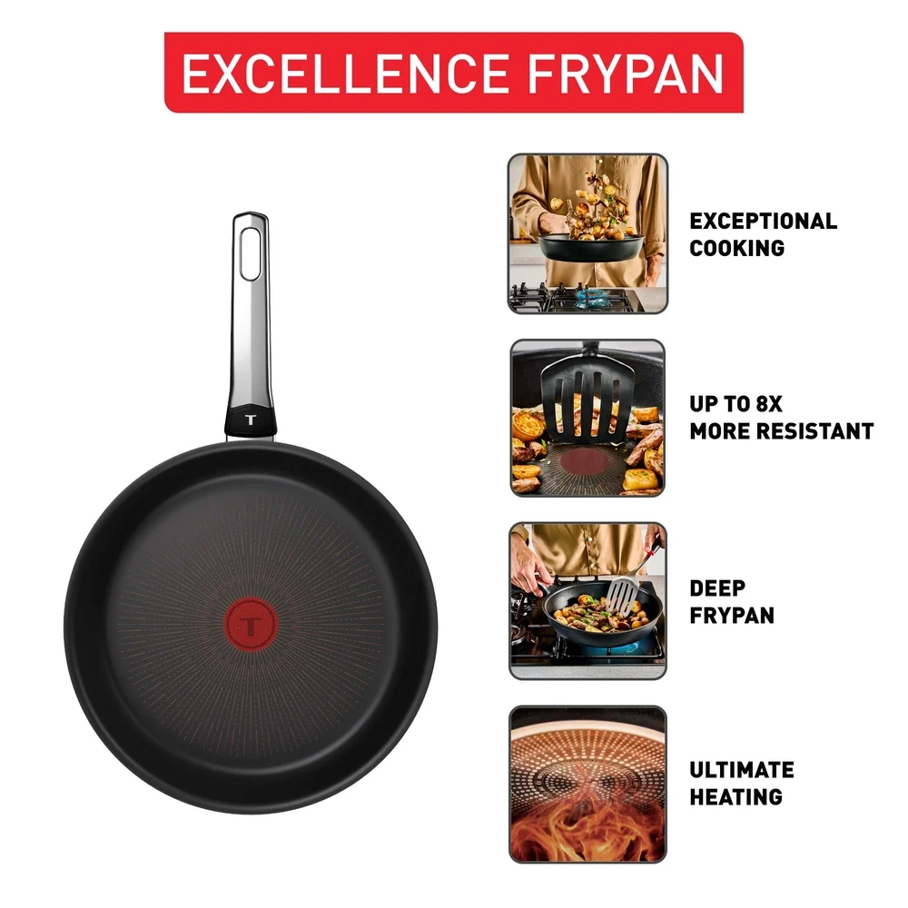 Tefal - Excellence PFTE stegepande 32 cm