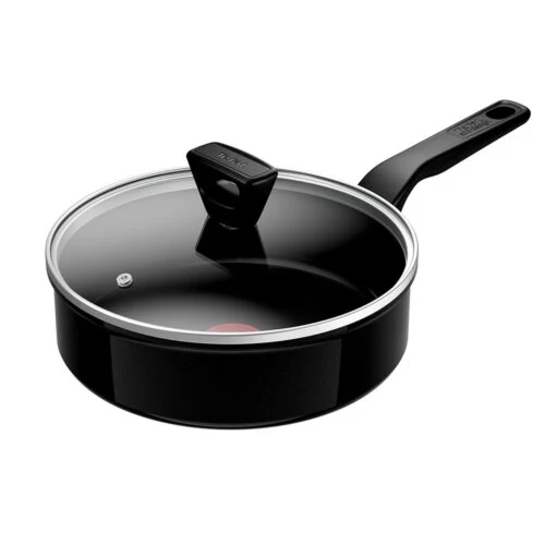 Tefal - Sauterpande 24 Cm. M/Låg - Renew Black