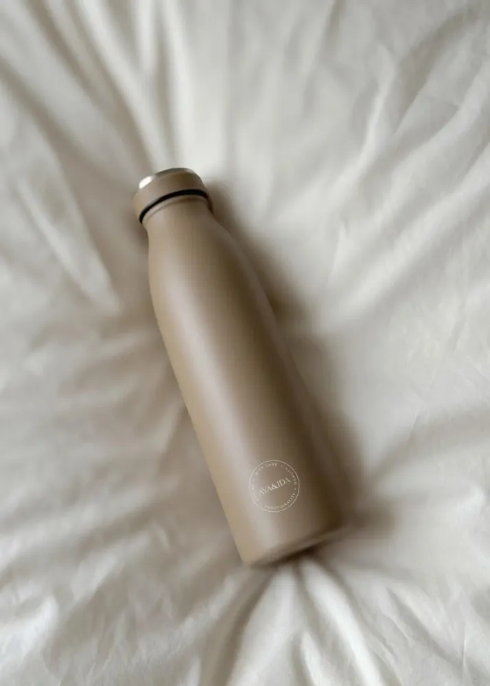 Termo drikkeflaske, Dusty Brown - 500 ml
