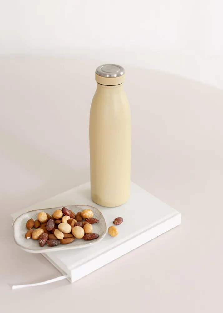 Termo drikkeflaske, Dusty Yellow - 500 ml