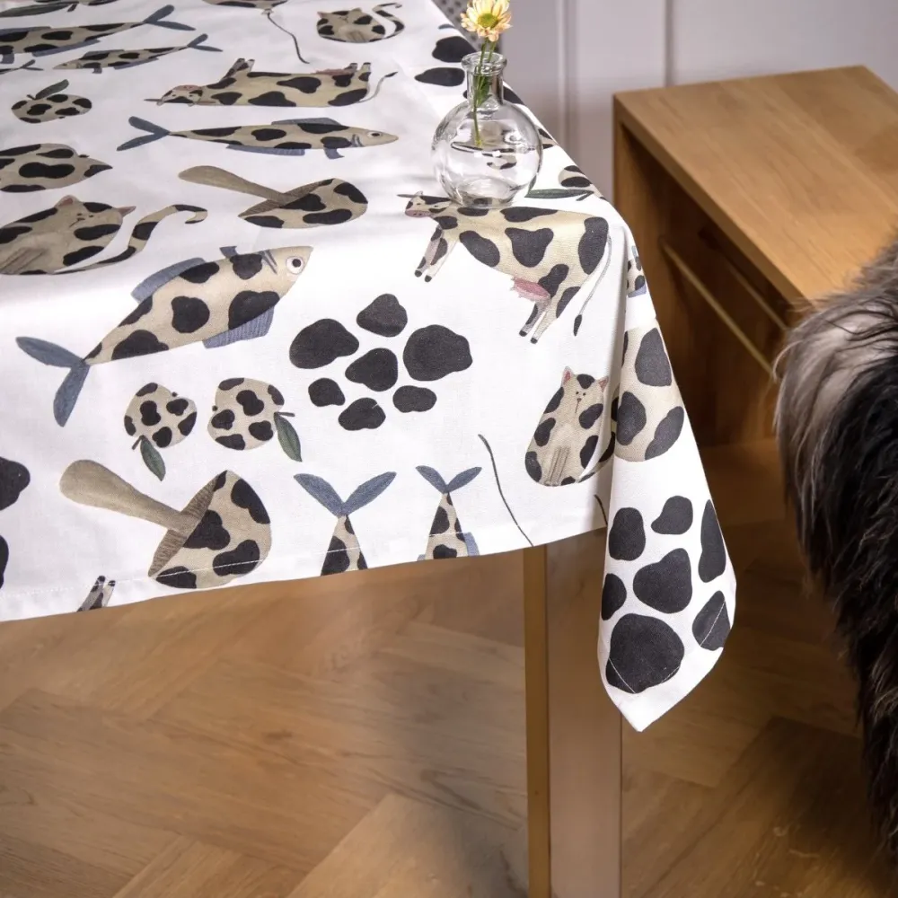 Macchia - bomuldsdug 85x85cm Tessitura Toscana Telerie