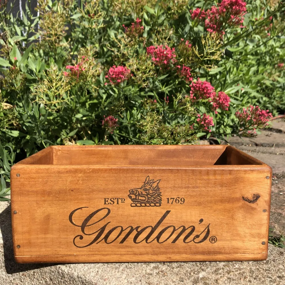 Trækasse - Gordon's 28,5 x 15 x 10,7