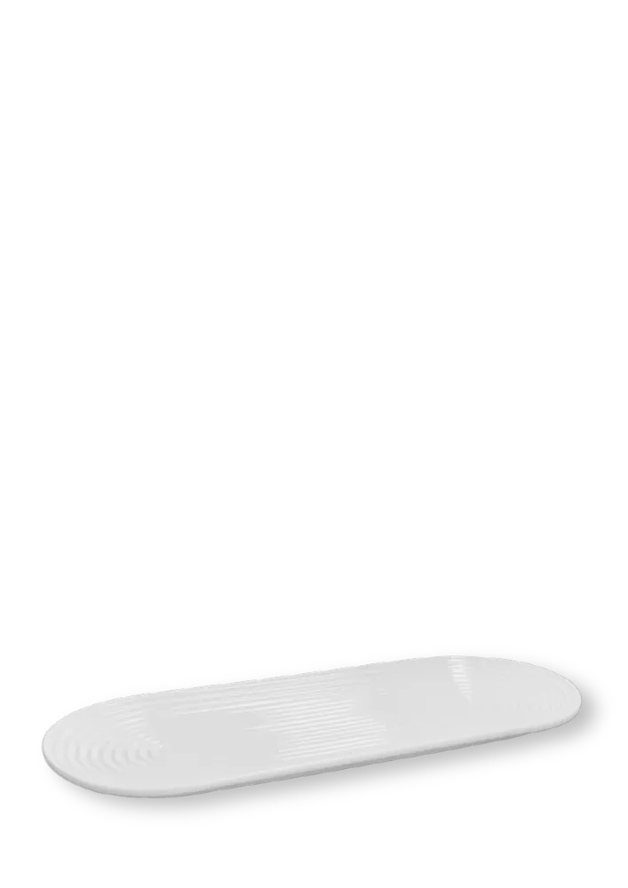 Tura Ovalt serveringsfad/vægdekoration - L48 cm