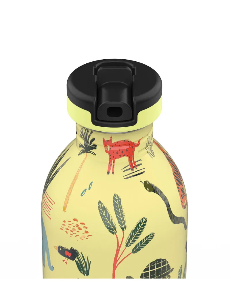 Urban flaske med sportslåg, Jungle Friends - 500 ml