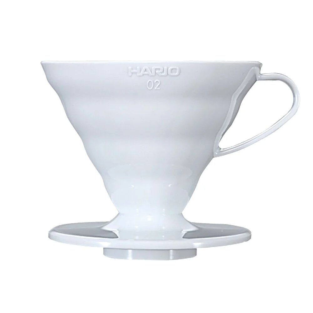 V60 Plastic 02 Dripper - Hvid