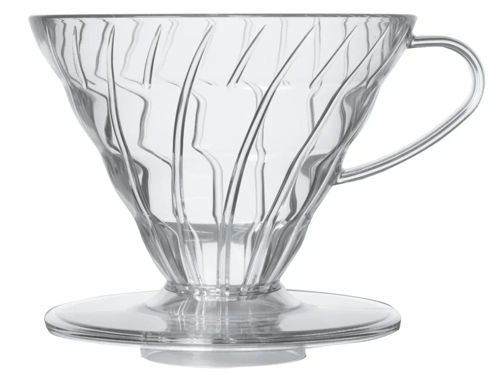 V60 Plastic 01 Dripper - Klar