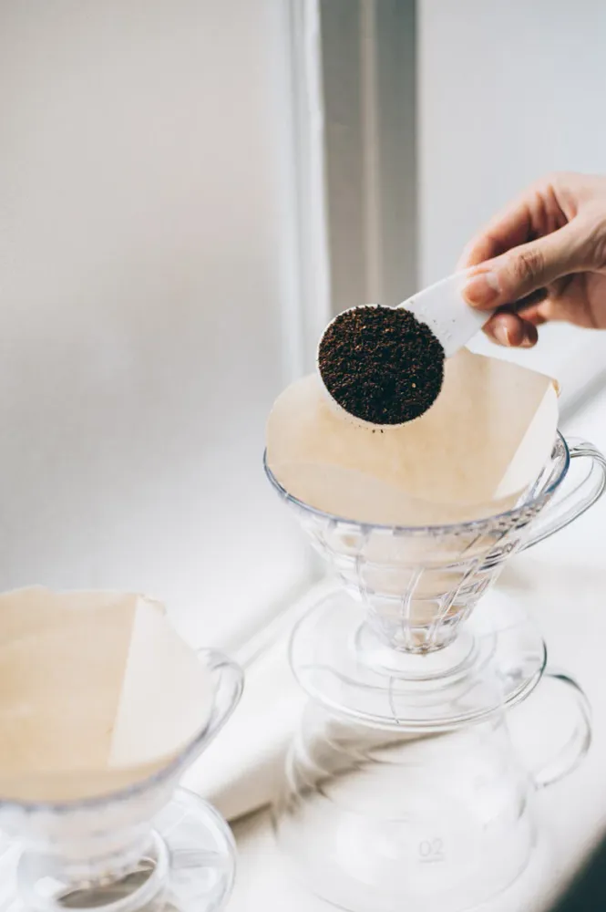 V60 Plastic 01 Dripper - Klar