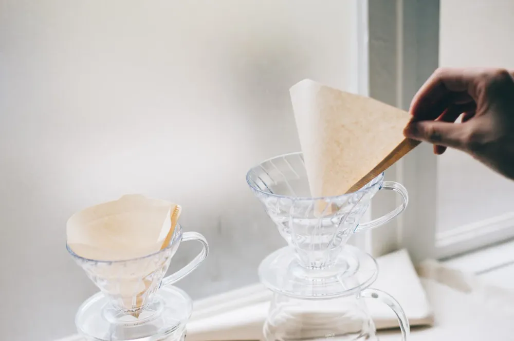 V60 Plastic 01 Dripper - Klar