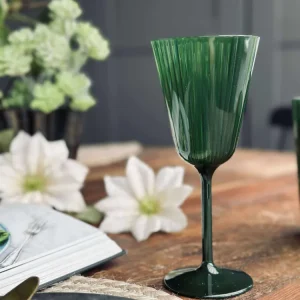 Vinglas Claire 200ml. Grøn - 2 stk.
