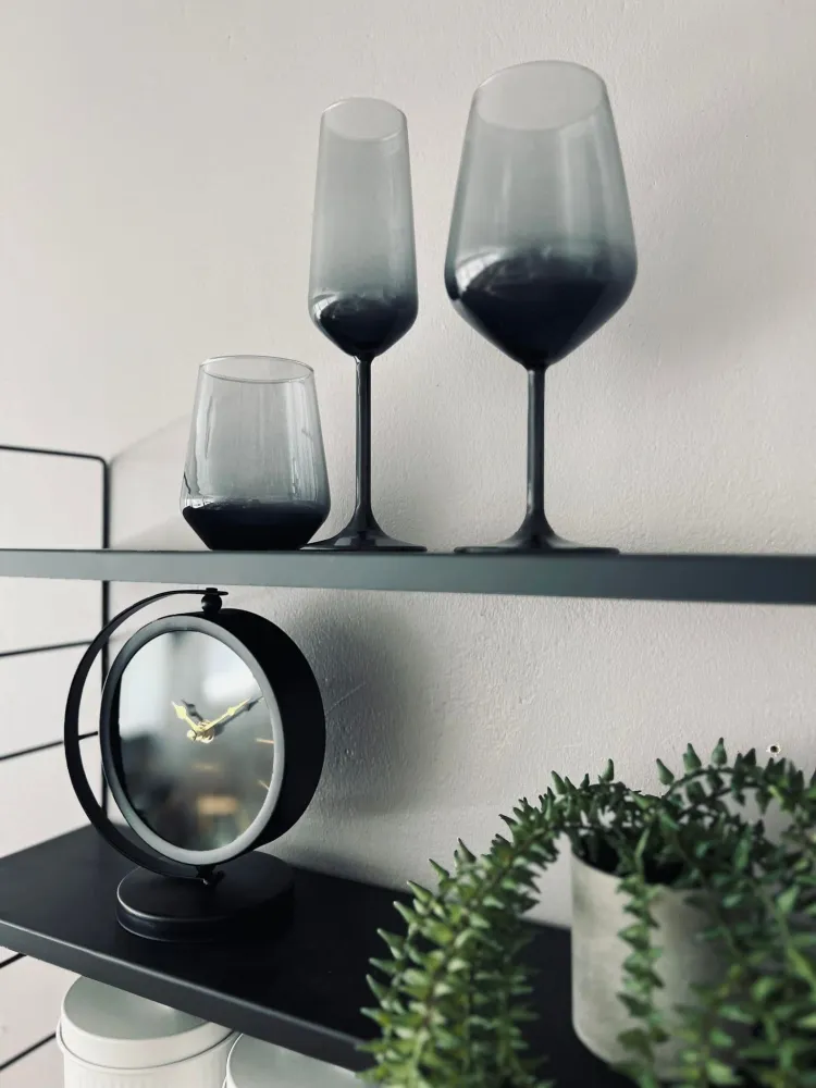 Vinglas LUX – Røgfarvet 490ml