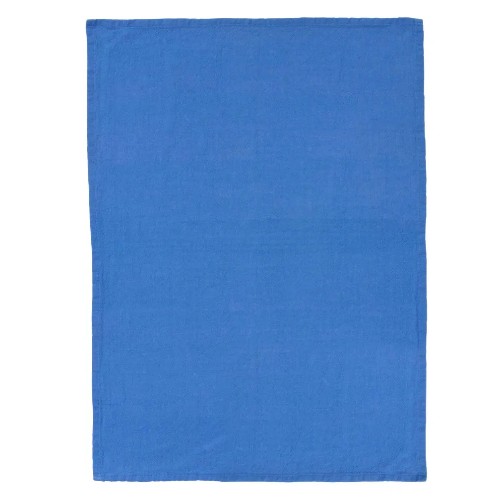 Viskestykke, blå - 50x70 cm.