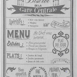 Viskestykke 'Au Menu creme'