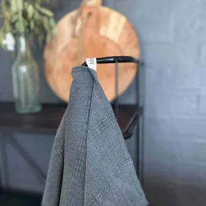 Viskestykke Stone grå