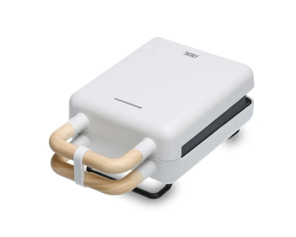 2 1 Waffle Iron Sandwich Maker - hvid