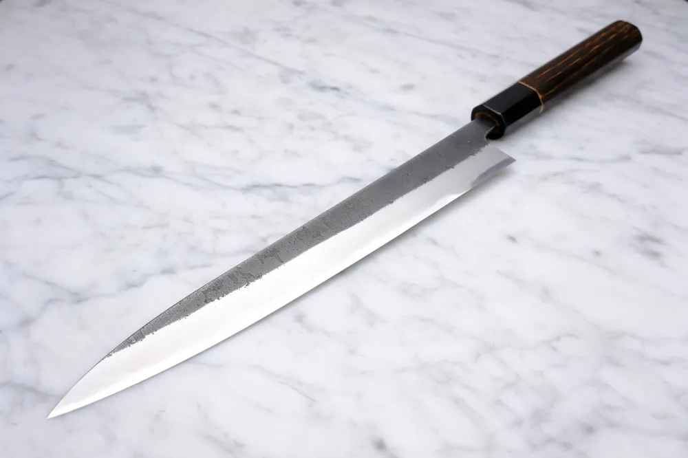 Wakui Kinjiro Nashiji Aogami 2 - 210 mm Sujihiki