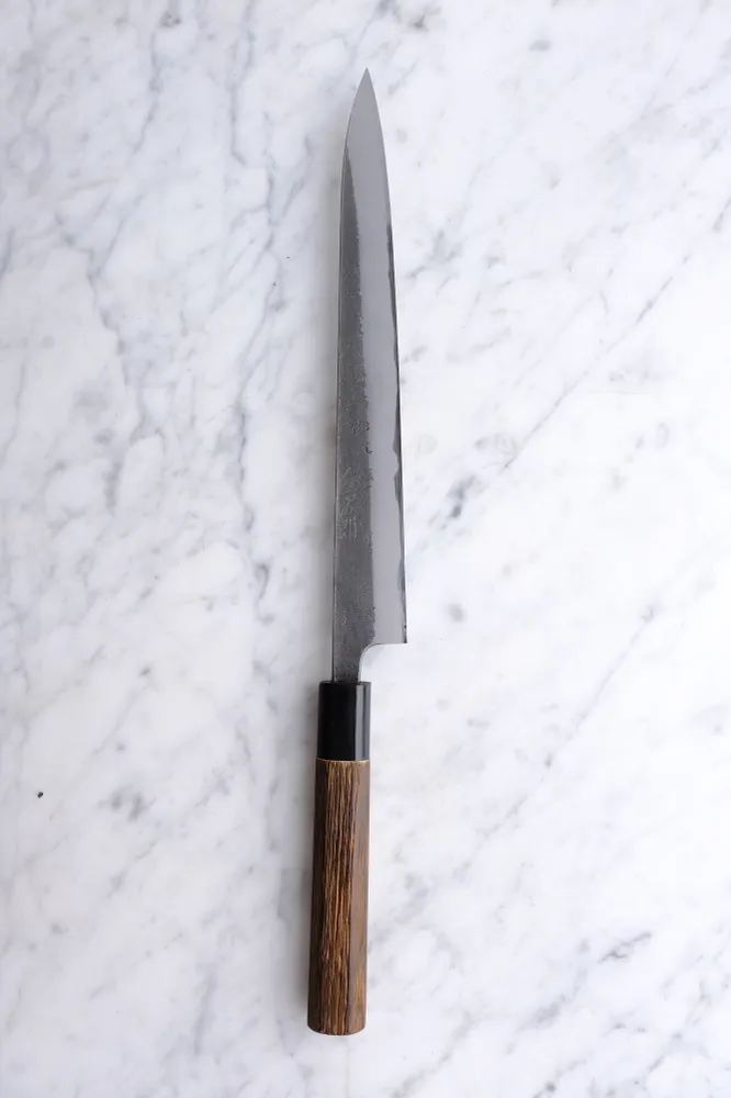 Wakui Kinjiro Nashiji Aogami 2 - 240 mm Sujihiki