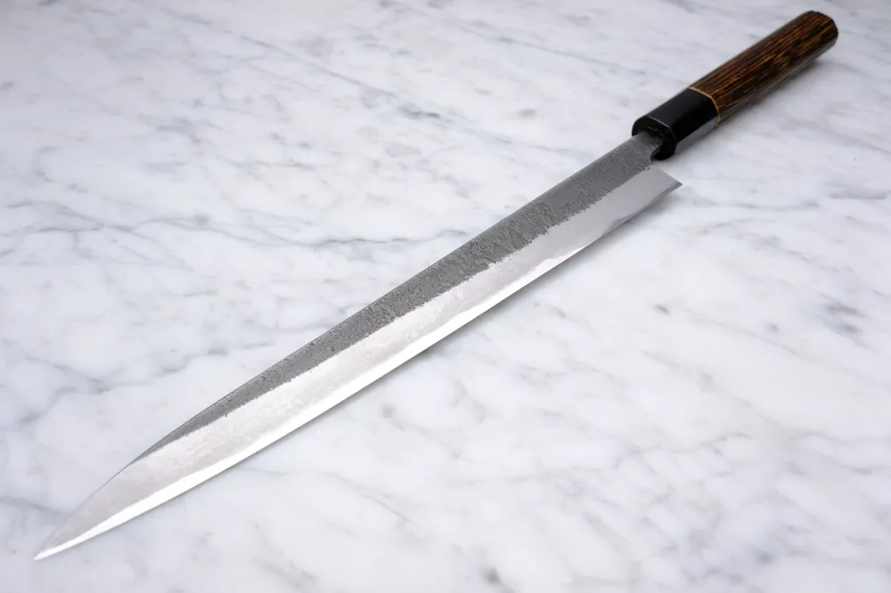 Wakui Kinjiro Nashiji Aogami 2 - 240 mm Sujihiki