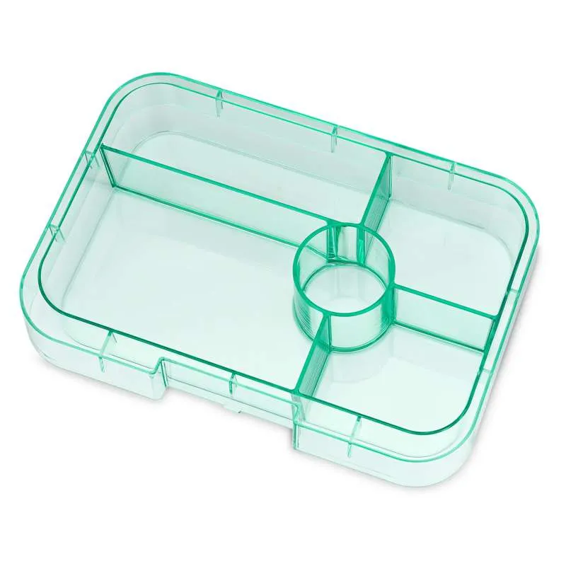 Yumbox Indsatsbakke - Tapas Tray - 5 rum - Aqua Clear