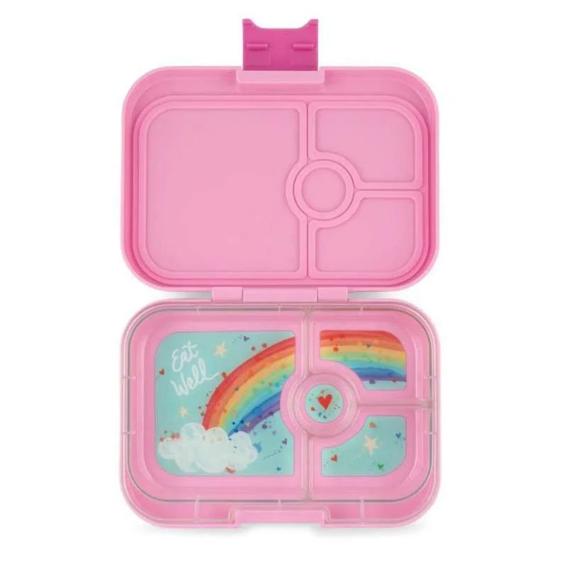 Yumbox Madkasse - Panino - 4 rum - Power Pink/Rainbow
