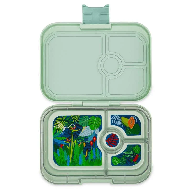 Yumbox Madkasse - Panino - 4 rum - Sage Green/Jungle