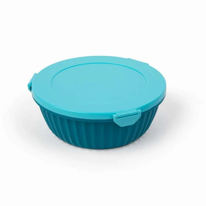 Yumbox Madkasse - Poke Love Bowl - 4 rum - Lagoon Blue