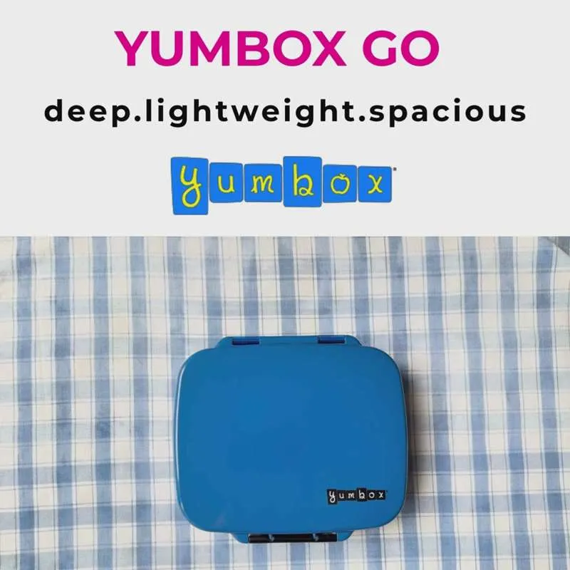 Yumbox Madkasse - Go - 5 rum - Oslo Blue