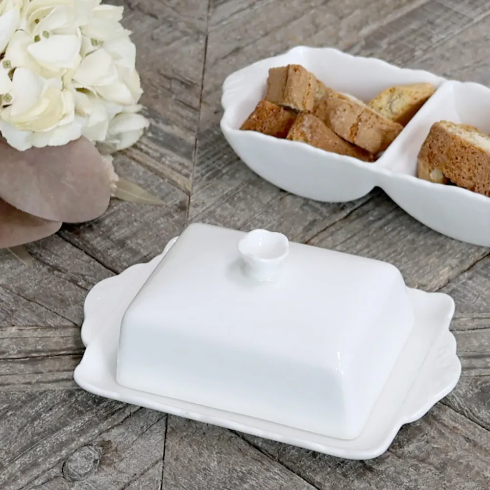 Chic Antique - Provence Smørboks Porcelæn