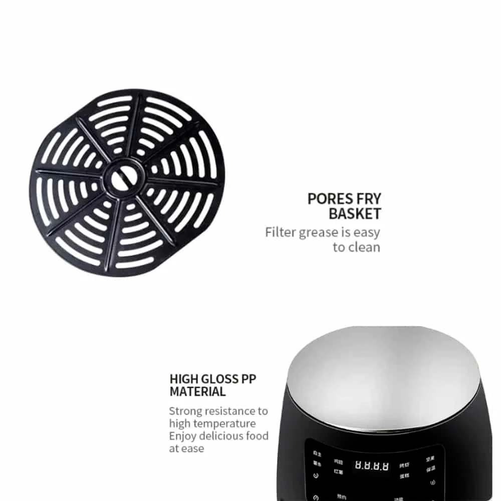 Airfryer 3.5 liter (fedtfattig: grille, bage, stege og friturestege)