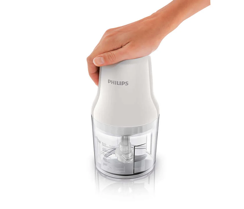 Philips HR1393/00 Minihakker 450W - Hvid