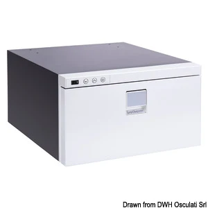 Indel - Isotherm DR30 skuffekøleskab 270 V hvid