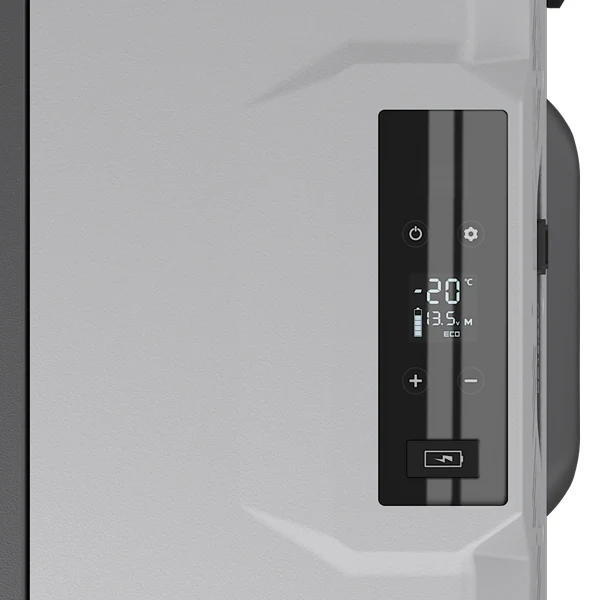 1852, Kompressor køleboks, 40L, -20°C, 12/24 Vdc og 110-240 Volt