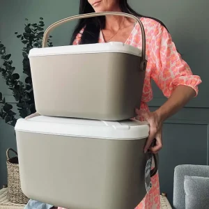 COOLER BOX - Sæt med 2 stk. Beige