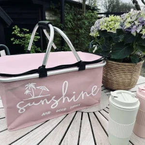 Køletaske 35L - Rosa